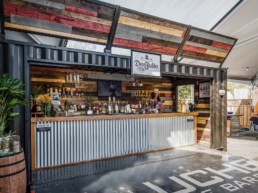 Shipping container bar