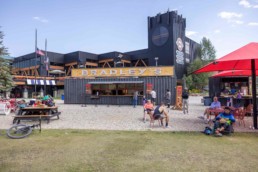 Bradley's custom shipping container kitchen at Winter Park Resort built by ROXBOX Containers.