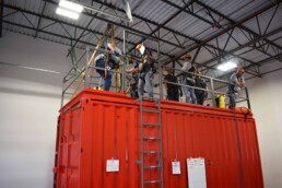 Sendrex Shipping Container Fire Safety Training Container