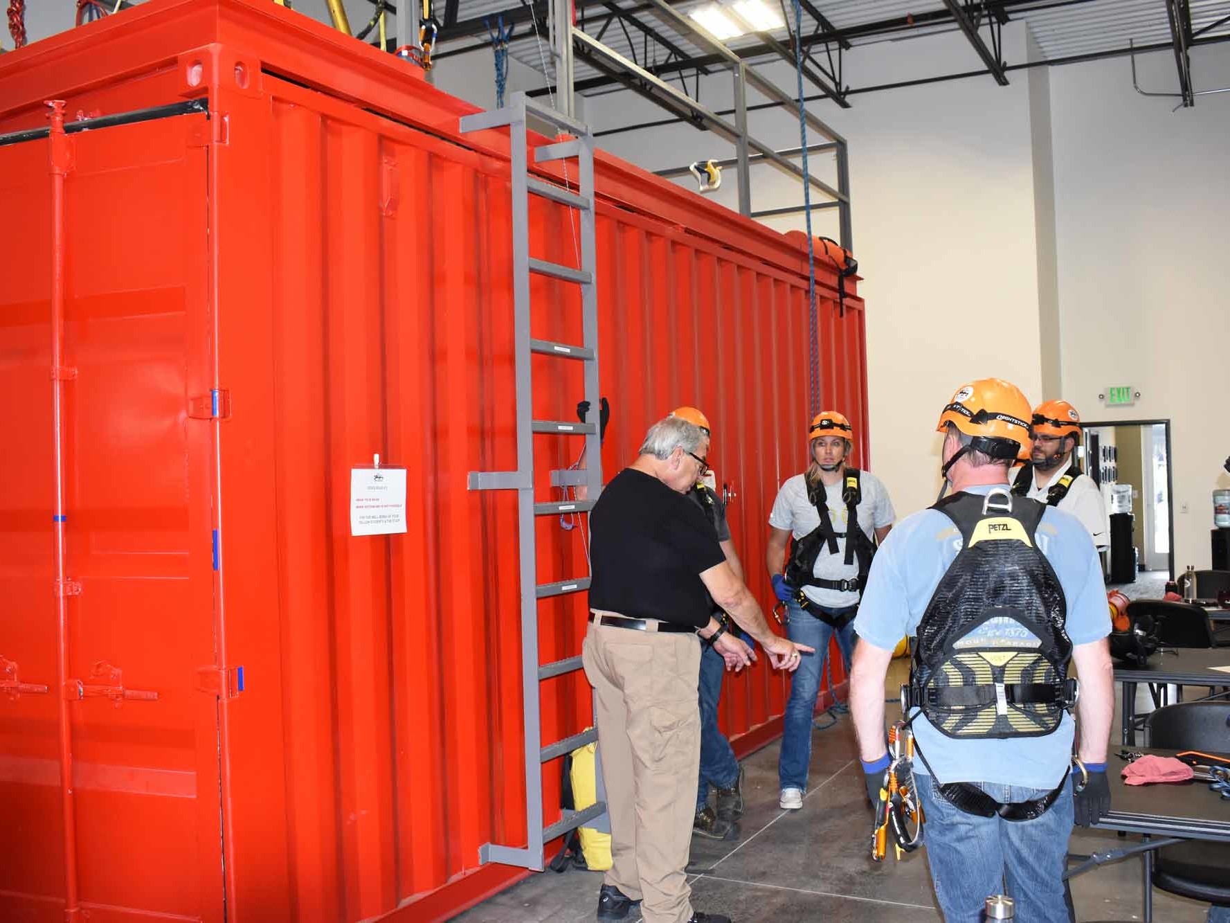 Sendrex Shipping Container Fire Safety Training Container