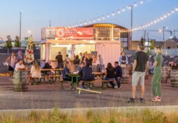 Mission Ballroom Shipping Container Bar ROXBOX Containers