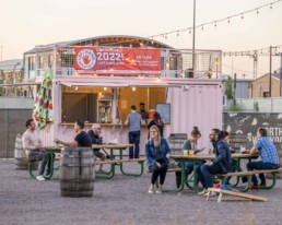 Mission Ballroom Shipping Container Bar ROXBOX Containers