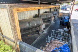 Rolling Smoke BBQ Shipping Container Smokers Built by ROXBOX Containers