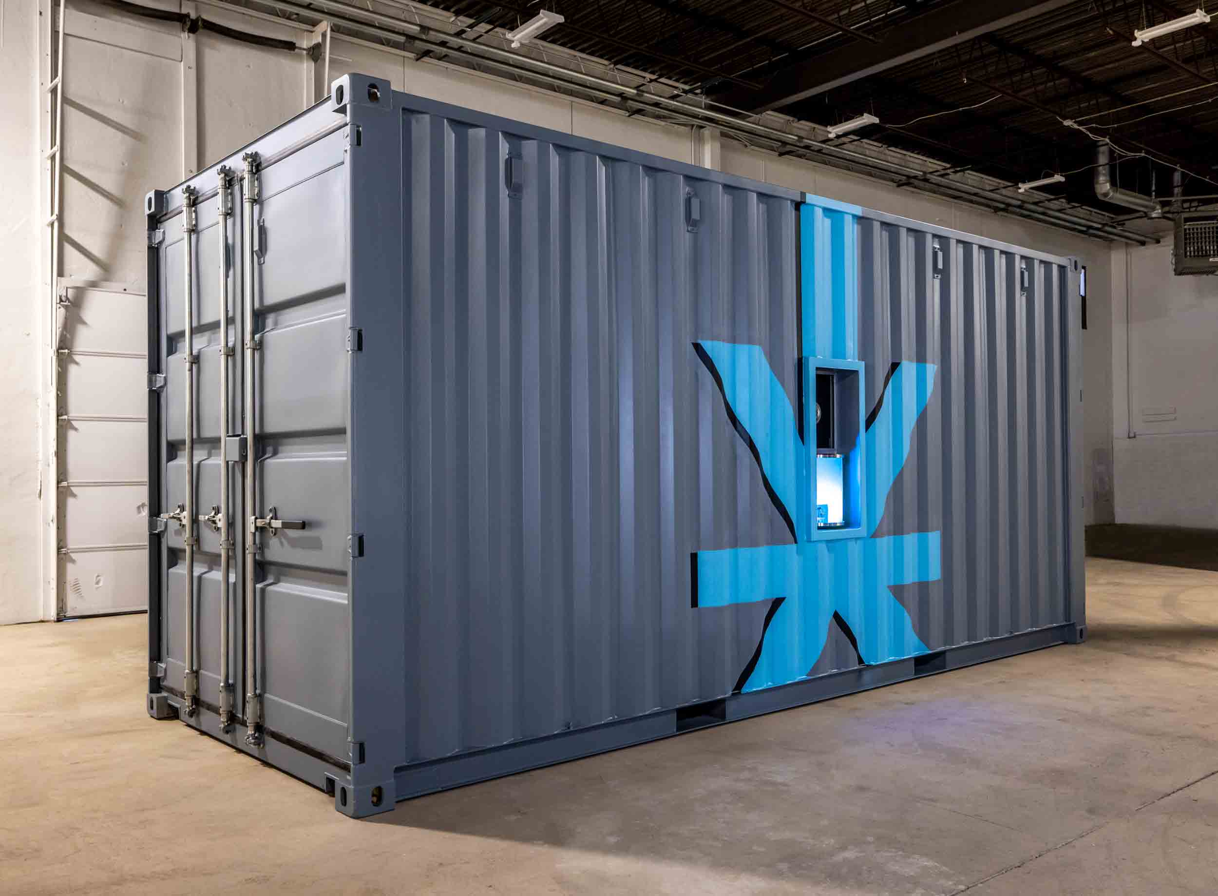 ROXBOX Containers RxBX ghost dispensary, the world's first ghost dispensary changing the game in the cannabis industry.